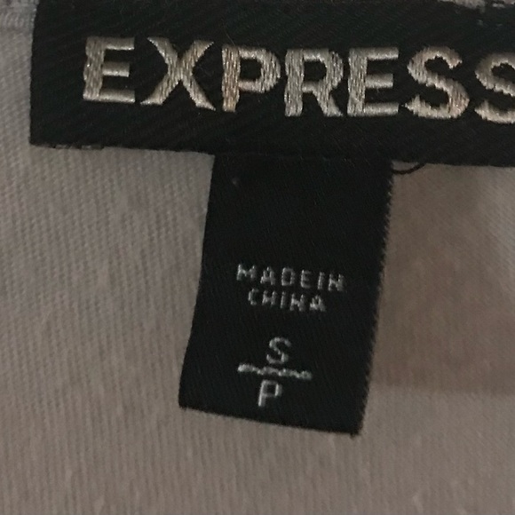 Express Silvery Metallic Dress Tank - Picture 4 of 5